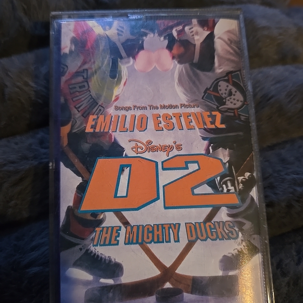 Disney's D2 The Mighty Ducks Cassette - Soundtrack